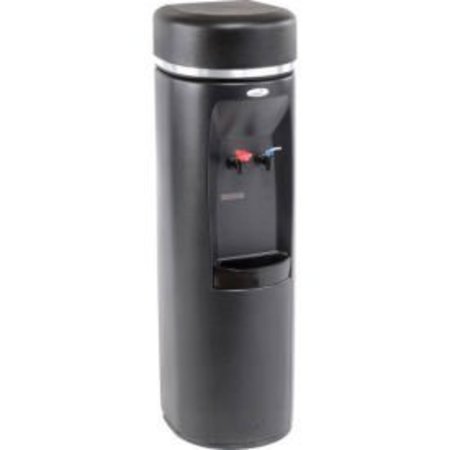 OASIS INTERNATIONAL Atlantis Series Point of Use Water Cooler, Two Piece Hot Tank, Hot N'Cold„¢, Black POUD1SHS BLK